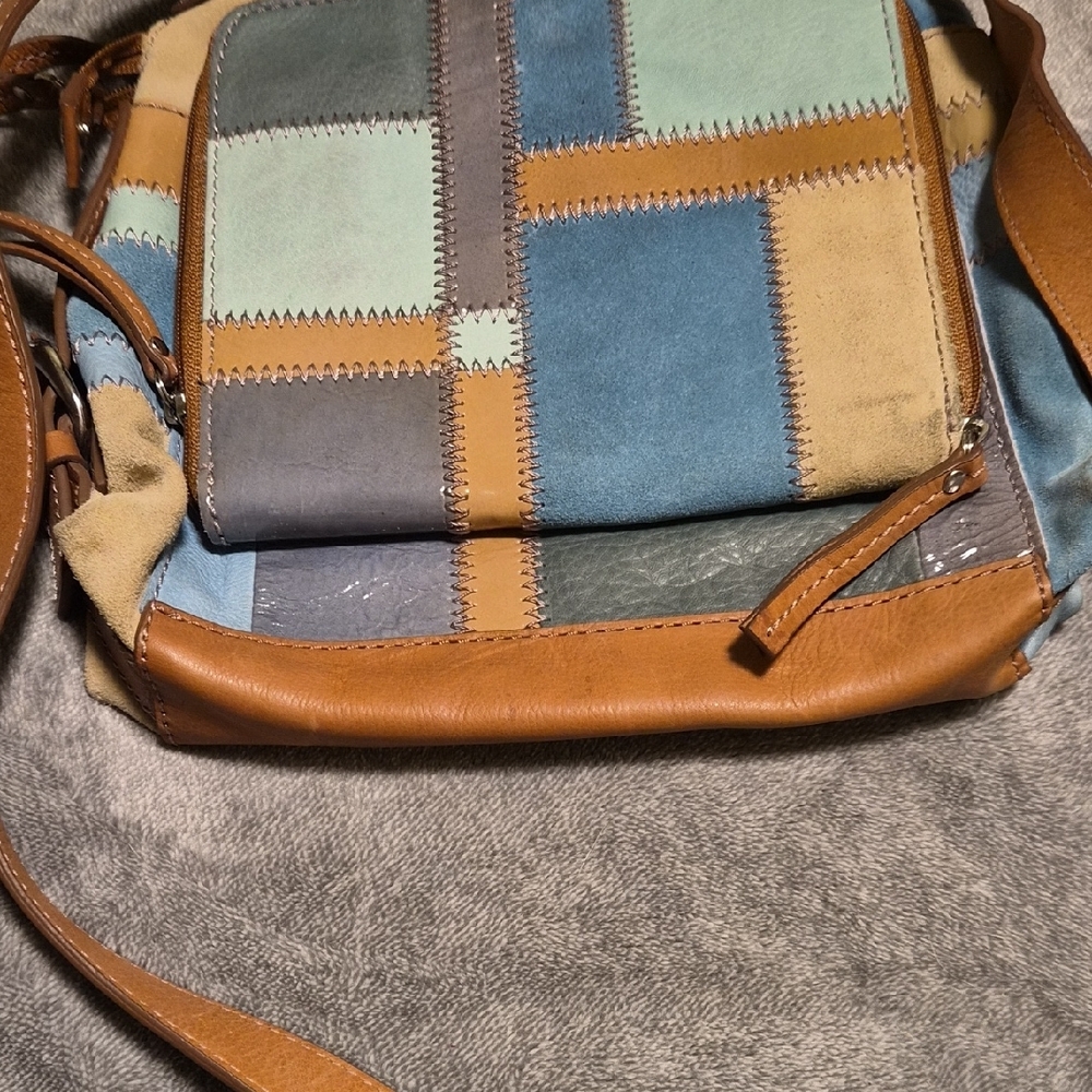 Fossil Multicolor Patchwork Crossbody Bag - Picture 8 of 8